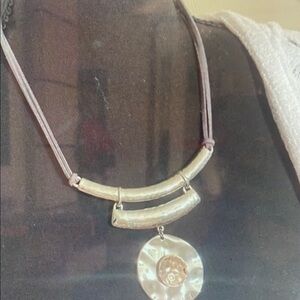 Elegant Silver Pendant Necklace